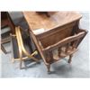 Image 1 : WOOD MAGAZINE TABLE +