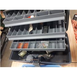 PLANO FISHING TACKLE BOX W CONTENTS