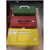 Image 1 : 3 FISHING TACKLE BOXES