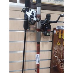 TWO FISHING RODS WITH REEL