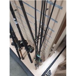 BUNDLE OF FISHNG RODS