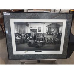FRAMED PRINT CANUCKS ON TRIAL