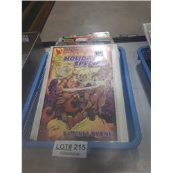 TRAY OF COMICS INCLUDING ELF QUEST HOLIDAY SPECIAL
