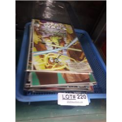 TRAY OF COMICS INCLUDING STAR WARS