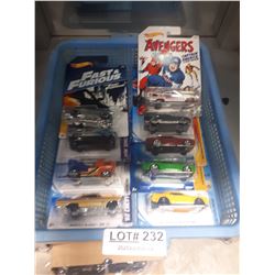 LOT OF NINE COLLECTABE HOT WHEELS