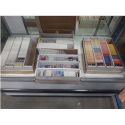 FOUR BOXES COLLECTABLE SPORTS CARDS