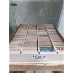 TRAY OF BASEBALL CARDS