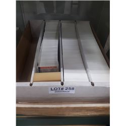 TRAY OF BASKETBALL CARDS