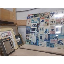 LOT OF FRAMED PICTURES