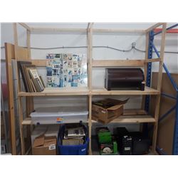 BIG WOODEN STORAGE RACK