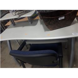 GREY STUDENT DESK