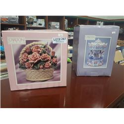 TWO PIECES BOXED HOME DECOR