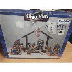 KIRKLAND NATIVITY SCENE IN BOX