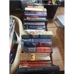 LARGE BOX PAPERBACK NOVELS