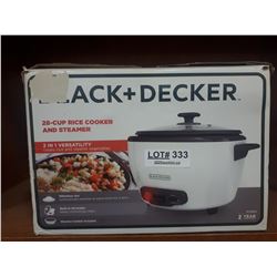 BLACK AND DECKER RICE COOKER
