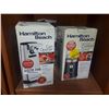 Image 1 : TWO HAMILTON BEACH CFFEE GRINDERS AND ONE CAN OPENER