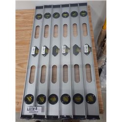 SIX NEW 24" LEVELS