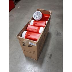 BOX OF TWENTY NEW FLASHLIGHT LANTERN