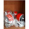 Image 1 : FOUR NEW RED CASTOR WHEELS