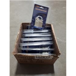 LOT OF TWELVE NEW PADLOCKS