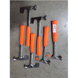 SIX NEW ROOFING HAMMERS