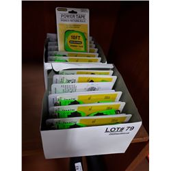 TWO BOXES (24 COUNT) NEW 10' MEASURING TAPES