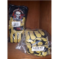 TWELVE PAIR NEW ANARCHY WELDING GLOVES SIZE LARGE