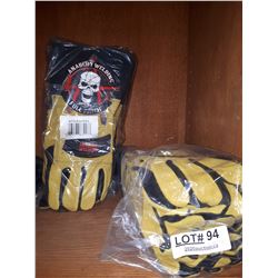 TWELVE PAIR NEW ANARCHY WEDLING GLOVES SIZE LARGE