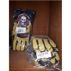 TWELVE PAIRS NEW ANARCHY WELDING GLOVES SIZE MED