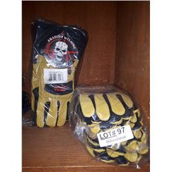 TWELVE PAIRS NEW ANATCHY WELDING GLOVES SIZE MED