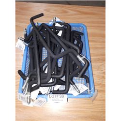 TRAY OF NEW SHOP HOOKS