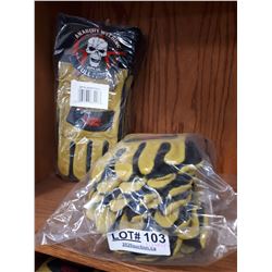 TWELVE PAIRS NEW ANARCHY WELDING GLOVES SIZE LARGE