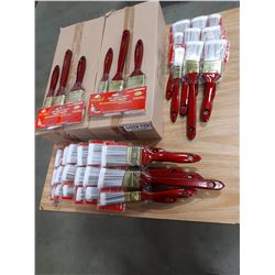 LOT OF THIRTY NEW PAINT BRUSH SETS