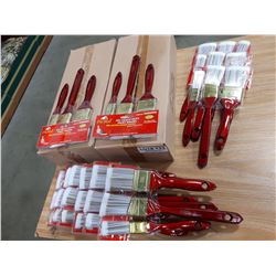 LOT OF THIRTY NEW PAINT BRUSH SETS
