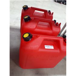 THREE NEW GAS CANS