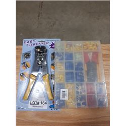 NEW EASY WIRE STRIPPER AND MORETTE SET