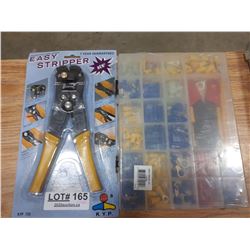 NEW EASY WIRE STRIPPER AND MORETTE SET