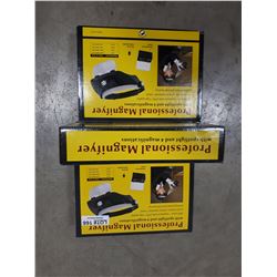 THREE NEW PROFESSIONAL MAGNIFYERS