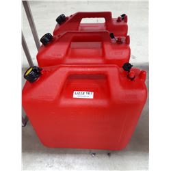 THREE NEW GAS CANS