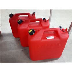 THREE NEW GAS CANS
