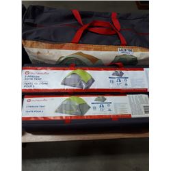 THREE NEW OUTBOUND TENTS-EIGHT, THREE, AND TWO PERSONS