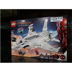 LEGO SPIDERMAN FAR FROM HOME STARK JET AND DRONE ATTACK