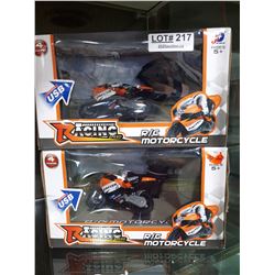 TWO NEW USB R/C MOTORCYCLES