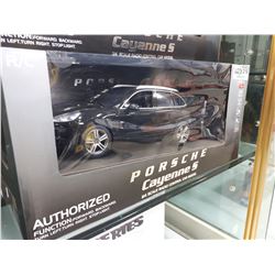 NEW BLACK PORSCHE CAYENNE S R/C CAR