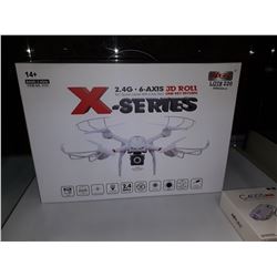 X-SERIES R/C QUAD-COPTER DRONE WITH AERIAL CAMERA UNIT