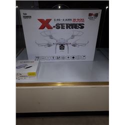 X-SERIES R/C QUAD-COPTER DRONE WITH AERIAL CAMERA