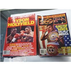 VINTAGE BOXING MAGAZINES FT MOHAMED ALI