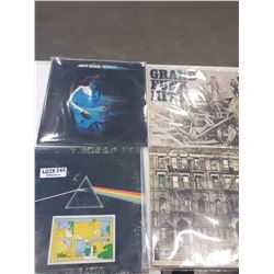 ORIGINAL VINYL RECORDS ( PINK FLOYD, LED ZEPPELIN +) IN PROTECTIVE SLEEVES