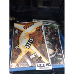 TRAY OF VARIOUS COMICS