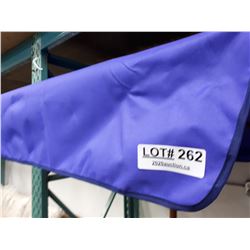 BRIGHT BLUE PATIO UMBRELLA